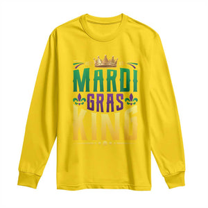 Mardi Gras King Long Sleeve Shirt Funny Men Carnival Costume Gift TS10 Daisy Print Your Wear