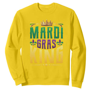Mardi Gras King Sweatshirt Funny Men Carnival Costume Gift TS10 Daisy Print Your Wear