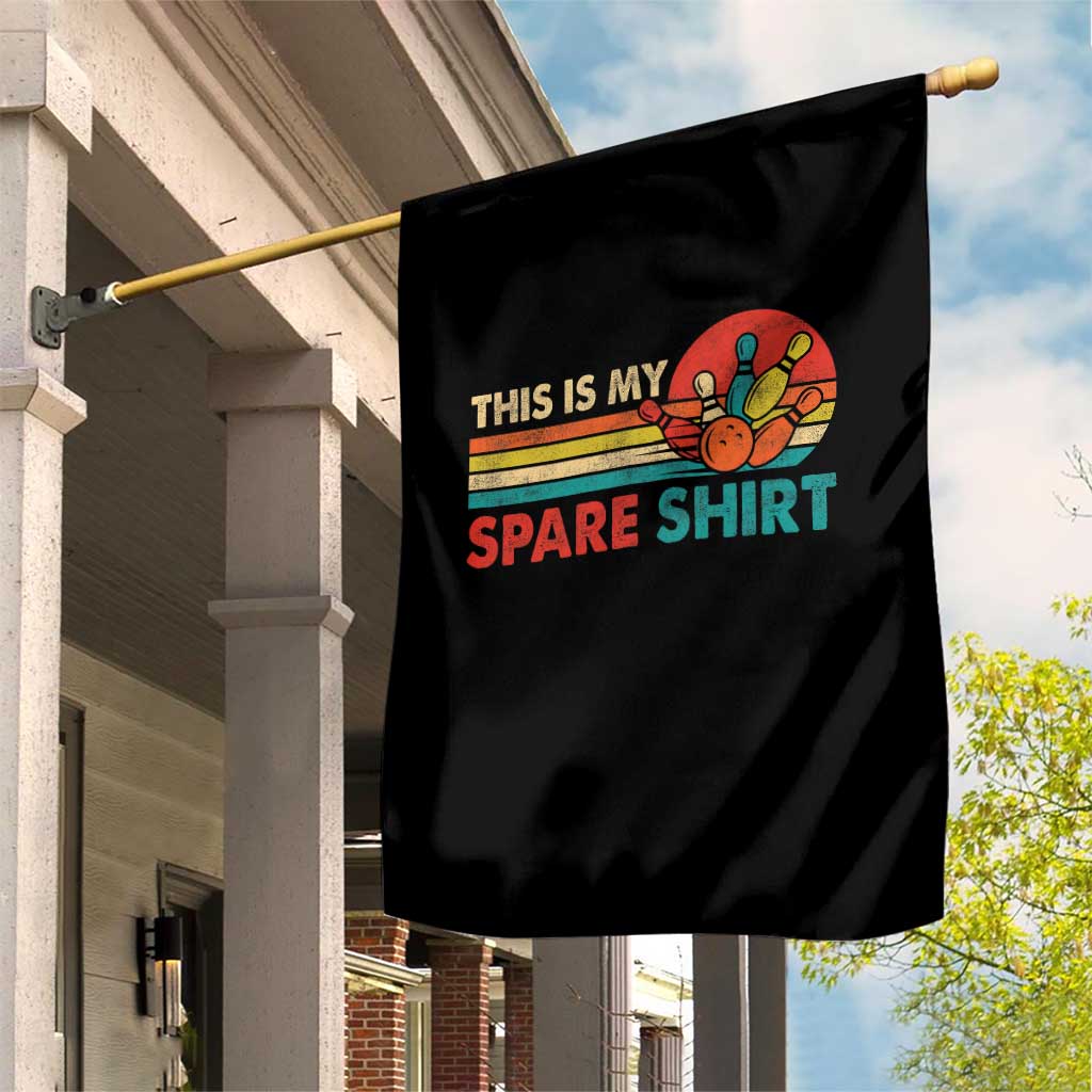 This Is My Spare Bowling Garden Flag Bowler Funny Team TS10 Print Your Wear