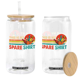 This Is My Spare Bowling Glass Can Bowler Funny Team TS10 Print Your Wear