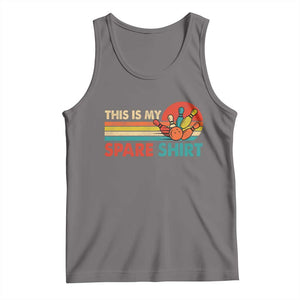 This Is My Spare Bowling Tank Top Bowler Funny Team TS10 Deep Heather Print Your Wear