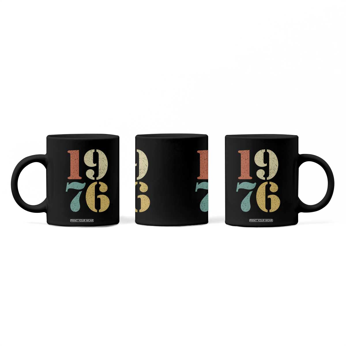 50th Birthday Coffee Mug Retro Vintage 1976 50 Year Old Gifts TS10 Print Your Wear