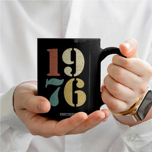 50th Birthday Coffee Mug Retro Vintage 1976 50 Year Old Gifts TS10 Print Your Wear