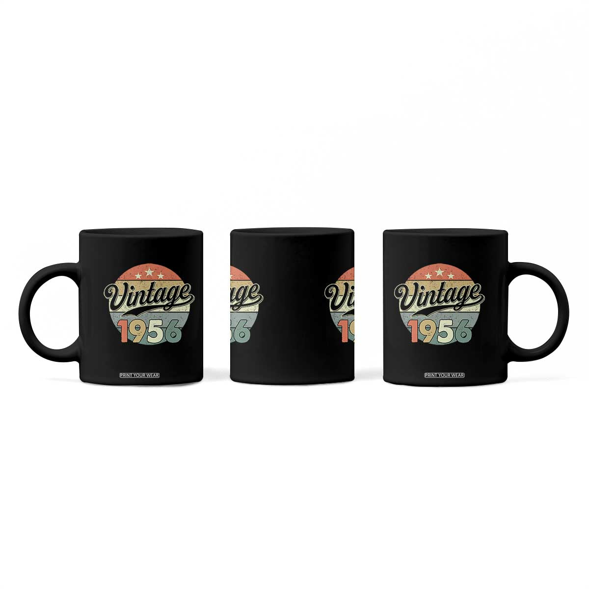Vintage 1956 Coffee Mug 70 Year Old 70th Birthday Gifts TS10 Print Your Wear
