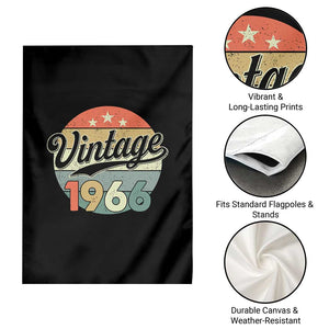 Vintage 1966 Garden Flag 60 Year Old 60th Birthday Gifts TS10 Print Your Wear