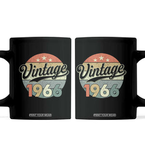 Vintage 1966 Coffee Mug 60 Year Old 60th Birthday Gifts TS10 Black Print Your Wear