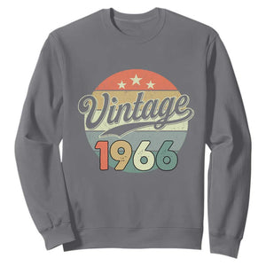 Vintage 1966 Sweatshirt 60 Year Old 60th Birthday Gifts TS10 Charcoal Print Your Wear
