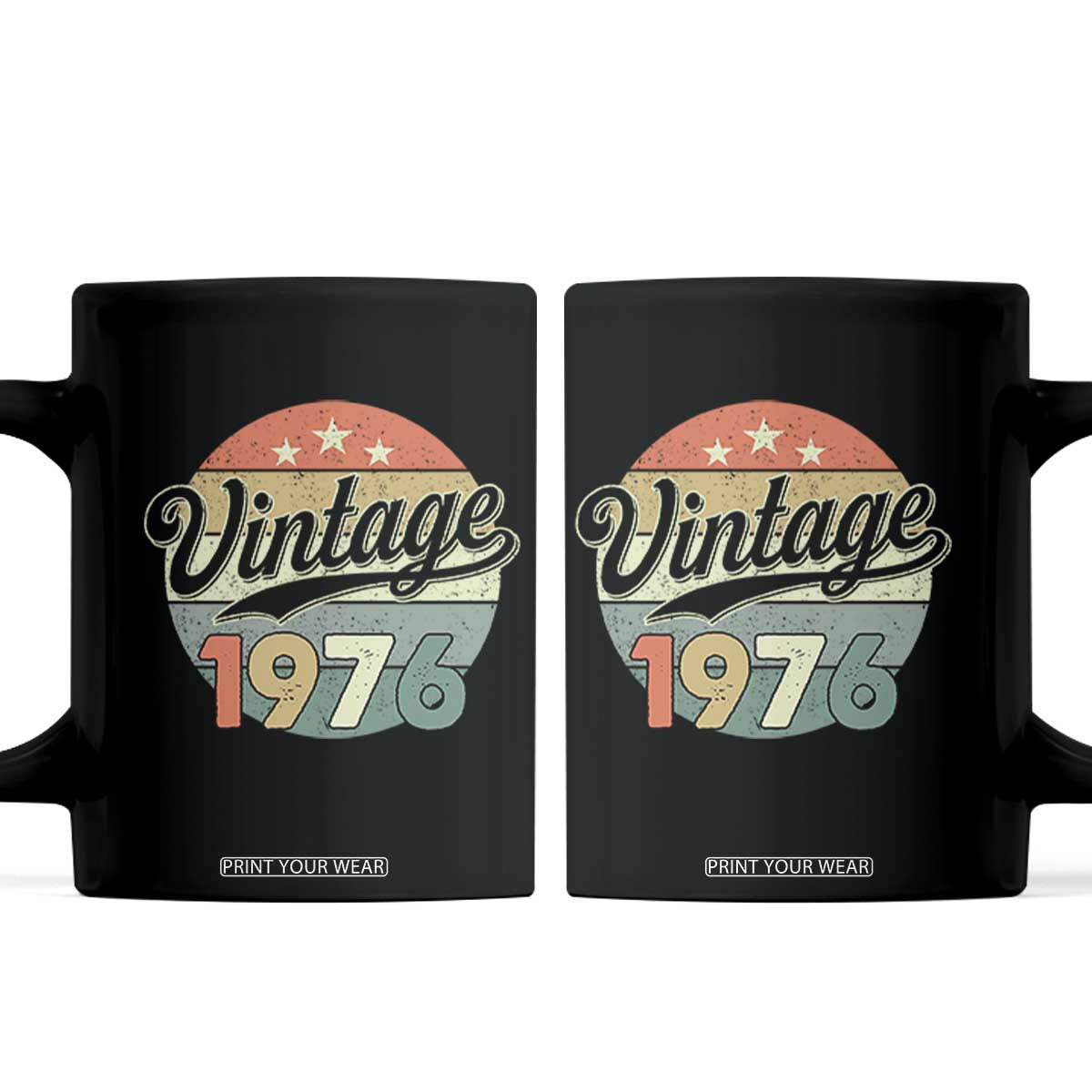 Vintage 1976 Coffee Mug 50 Year Old 50th Birthday Gifts TS10 Black Print Your Wear