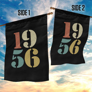 70th Birthday Garden Flag Classic Retro 1956 70 Year Old Gifts TS10 Print Your Wear