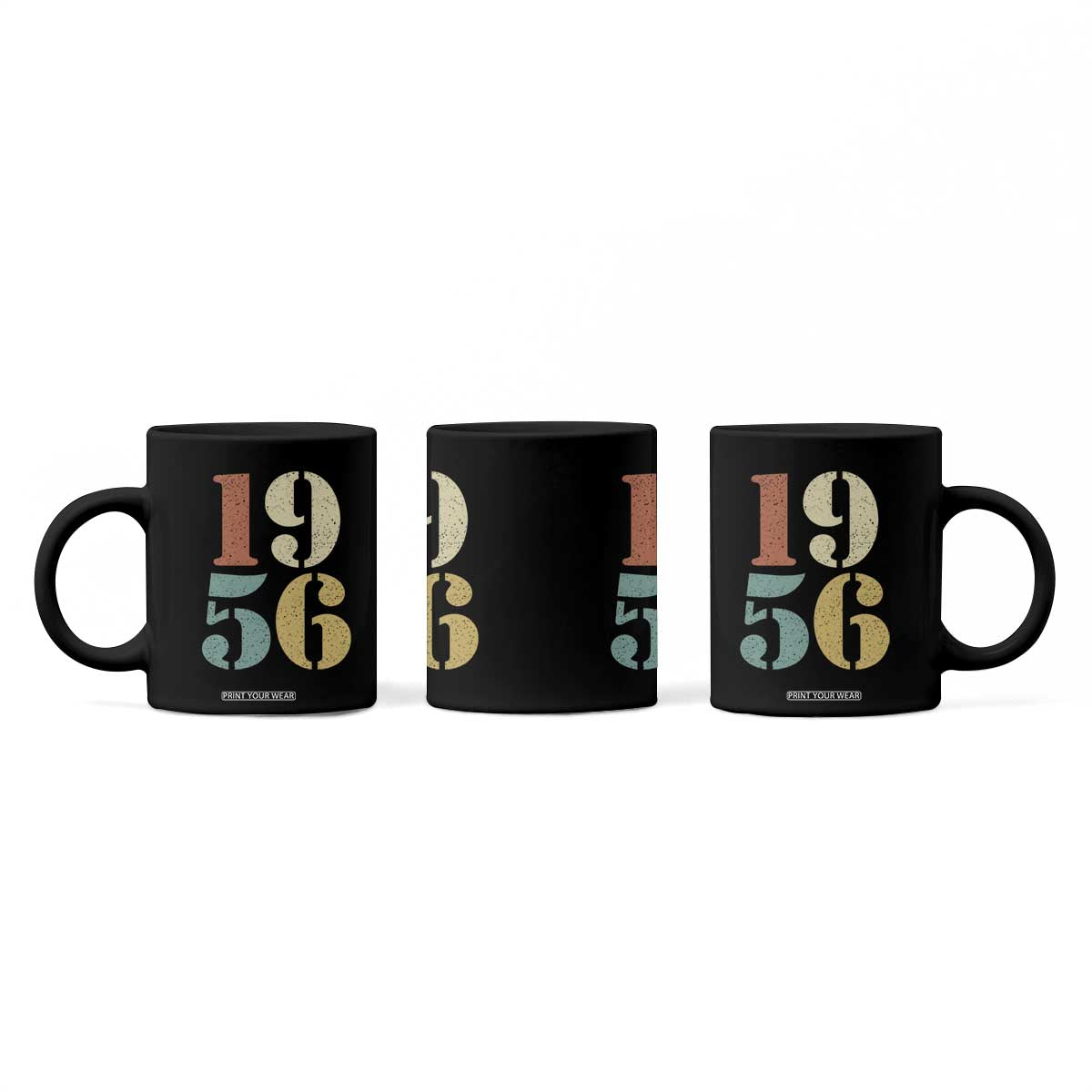 70th Birthday Coffee Mug Classic Retro 1956 70 Year Old Gifts TS10 Print Your Wear