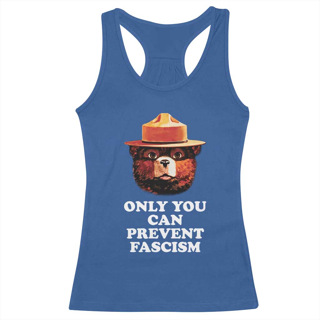 Protect Our National Parks Racerback Tank Top NPS Bear TS10 Royal Blue Print Your Wear