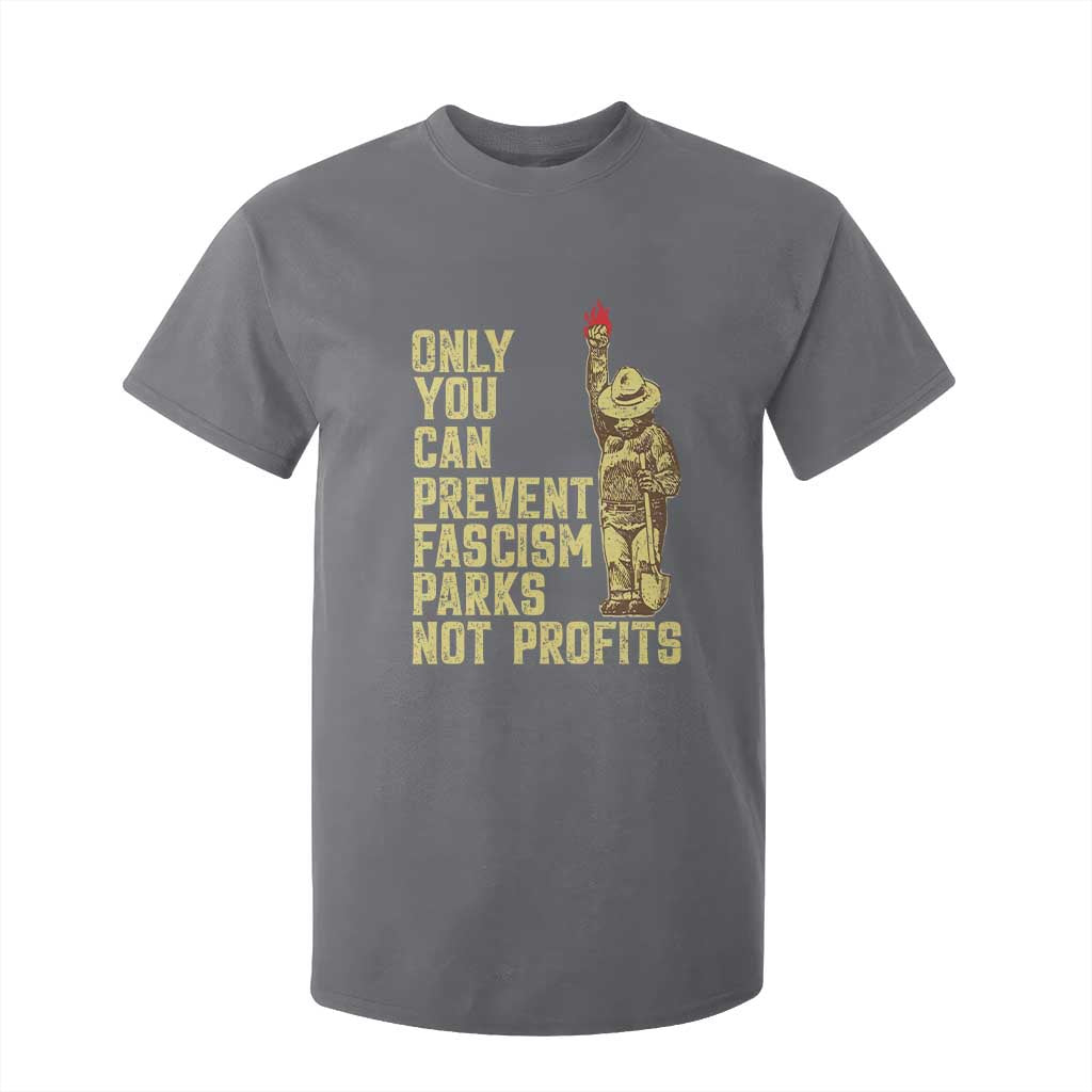 Protect Our National Parks T Shirt For Kid Bear Progressive Funny Gift TS10 Charcoal Print Your Wear
