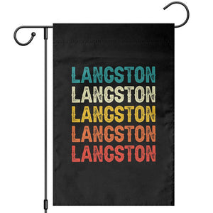 Langston Garden Flag Oklahoma Retro Vintage City TS10 Black Print Your Wear