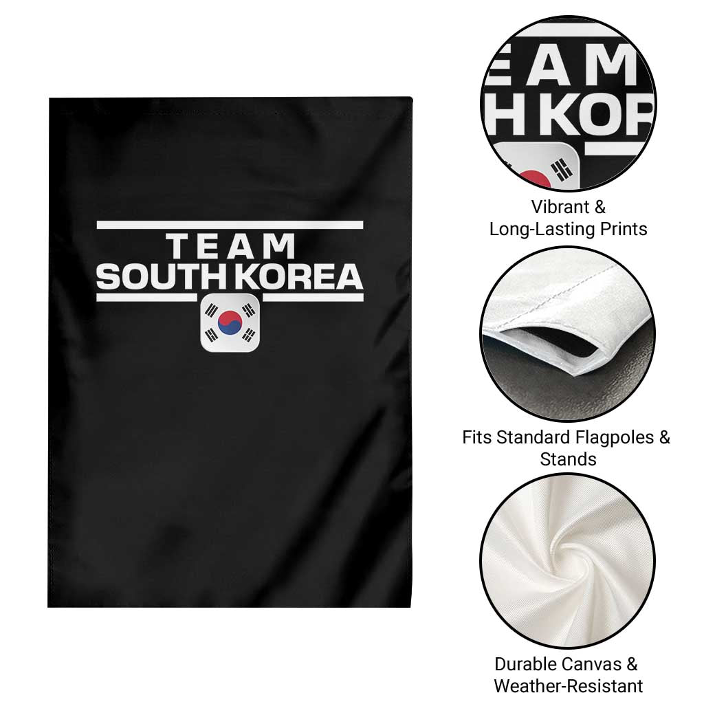 Team South Korea Korean Flag Garden Flag TS10 Print Your Wear