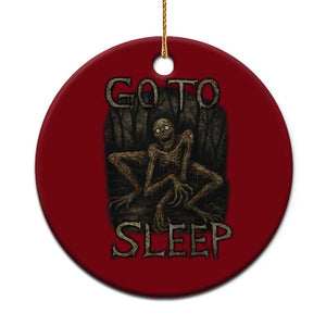 Rake Creepypasta Ceramic Ornament Creepy Cryptid Series Alt Goth Grunge Horror Aesthetic TS10 1pc Red Print Your Wear