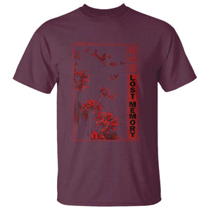 Japanese Spider Lily T Shirt Soft Grunge Anime Aesthetic Flower TS10 Maroon Print Your Wear