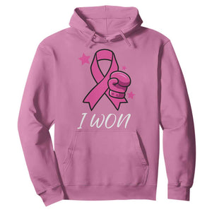 Pink Ribbon Hoodie I Won Breast Cancer Awareness TS10 Azalea Print Your Wear