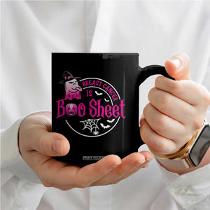 Breast Cancer Is Boo Sheet Coffee Mug October Ghost Pink Ribbon TS10 Print Your Wear