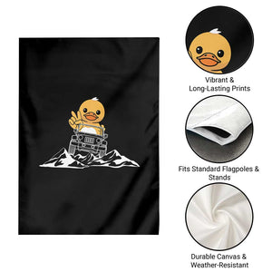 Duck Offroad Car Garden Flag Funny Off Roading ATV Off Road TS10 Print Your Wear
