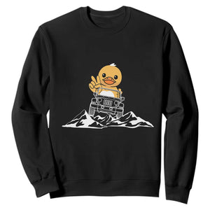 Duck Offroad Car Sweatshirt Funny Off Roading ATV Off Road TS10 Black Print Your Wear