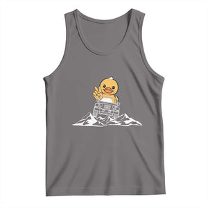 Duck Offroad Car Tank Top Funny Off Roading ATV Off Road TS10 Deep Heather Print Your Wear