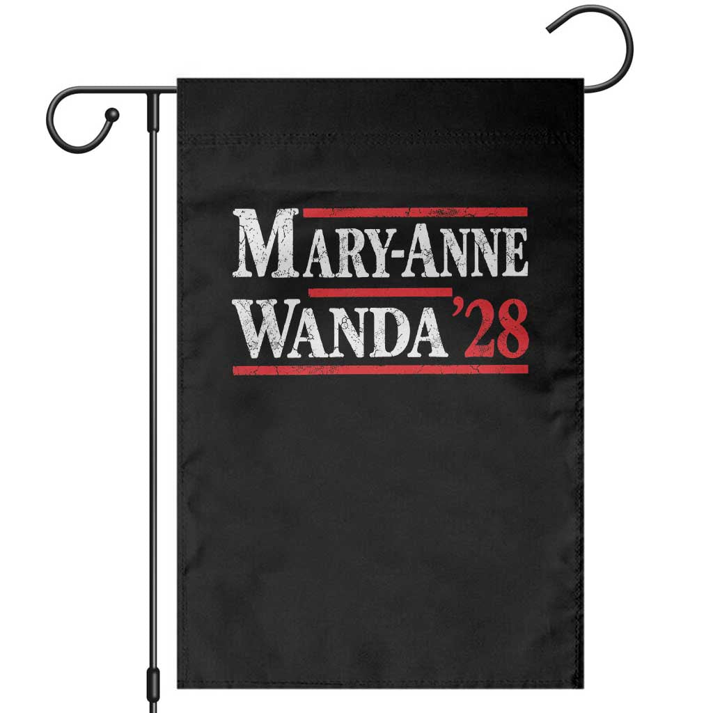 Mary-Anne Wanda 2028 Garden Flag Retro Country Music Fan Humor