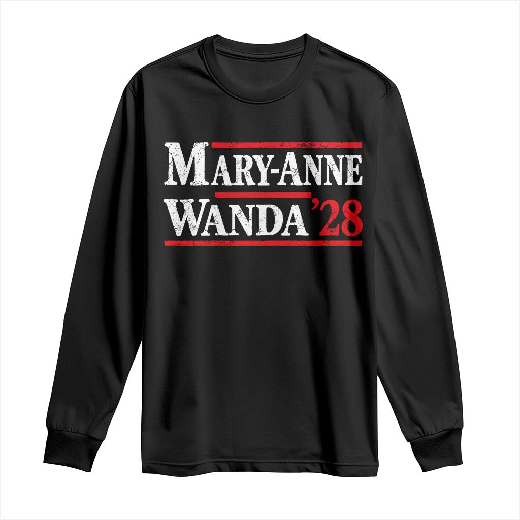 Mary-Anne Wanda 2028 Long Sleeve Shirt Retro Country Music Fan Humor