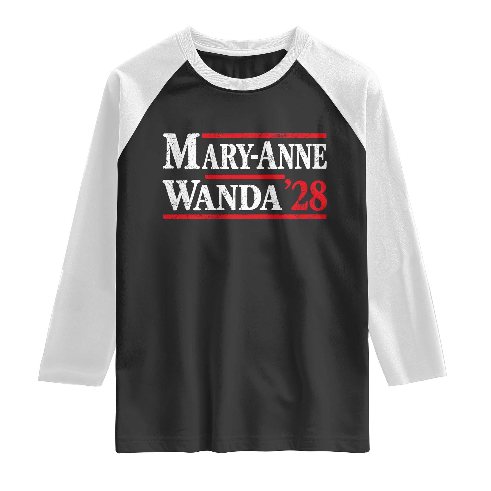 Mary-Anne Wanda 2028 Raglan Shirt Retro Country Music Fan Humor