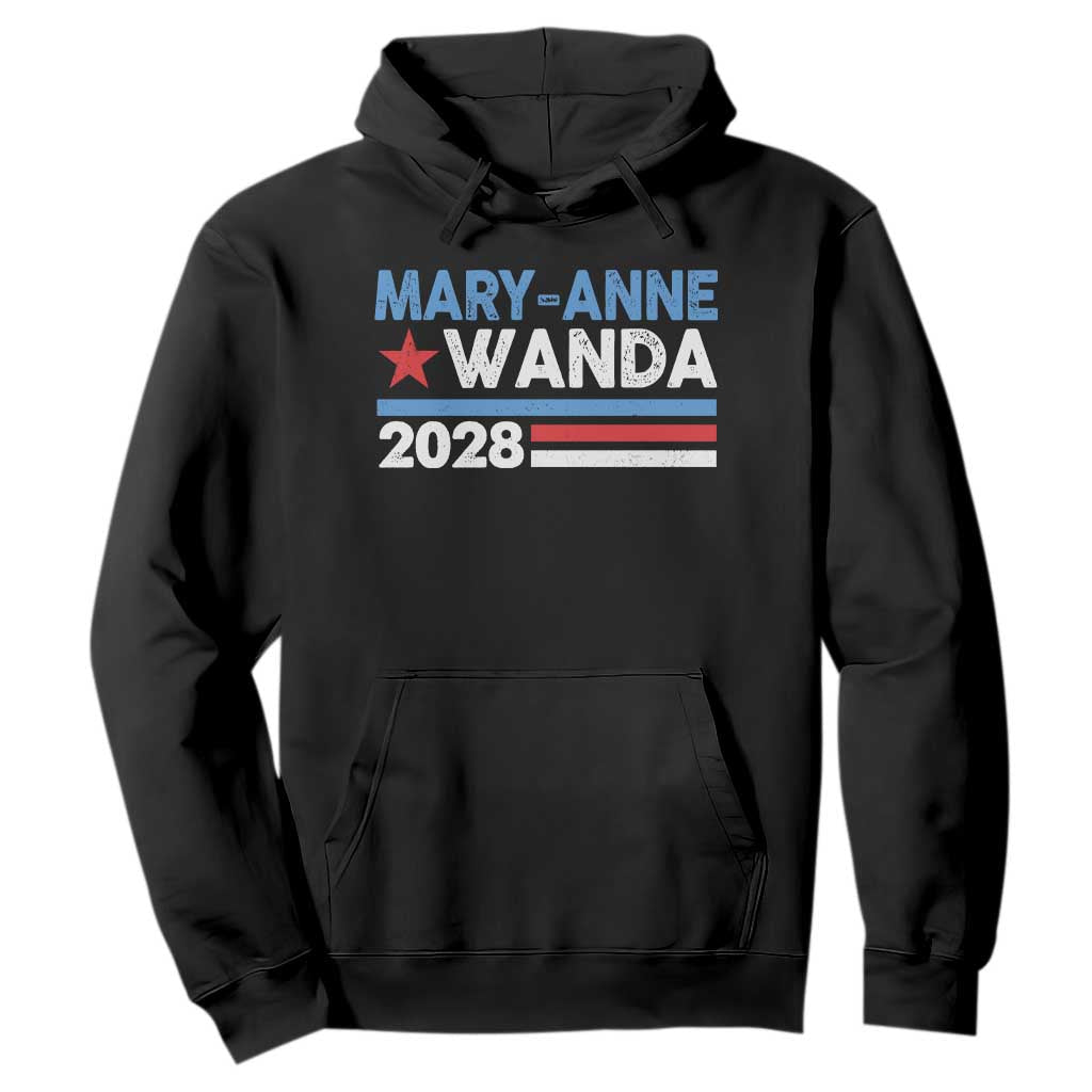 Mary-Anne Wanda 2028 Campaign Hoodie Retro 90s Country Music Fan Graphic