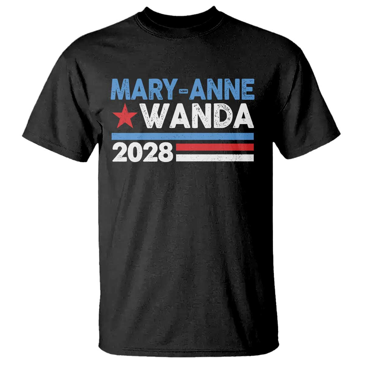 Mary-Anne Wanda 2028 Campaign T Shirt Retro 90s Country Music Fan Graphic