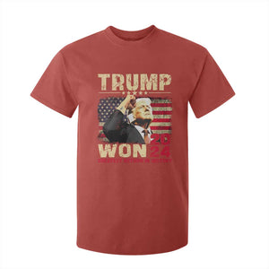 Trump 2024 T Shirt For Kid He Won Greatest Return In History TS10 Red Print Your Wear