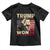 Trump 2024 Toddler T Shirt He Won Greatest Return In History TS10 Black Print Your Wear