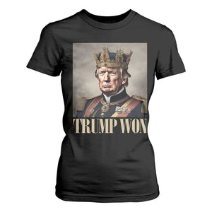 Trump Take America Back T Shirt For Women King Trump Won Get Over It 2024 TS10 Black Print Your Wear