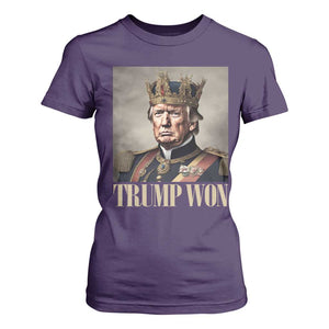 Trump Take America Back T Shirt For Women King Trump Won Get Over It 2024 TS10 Purple Print Your Wear