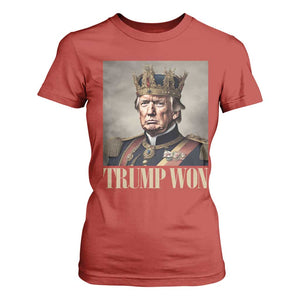 Trump Take America Back T Shirt For Women King Trump Won Get Over It 2024 TS10 Red Print Your Wear