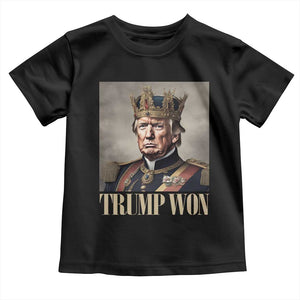 Trump Take America Back Toddler T Shirt King Trump Won Get Over It 2024 TS10 Black Print Your Wear