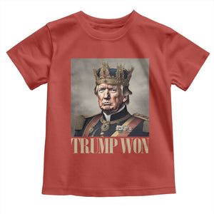 Trump Take America Back Toddler T Shirt King Trump Won Get Over It 2024 TS10 Red Print Your Wear