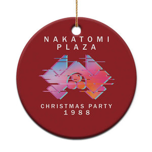 Xmas Nakatomi Plaza Christmas Ornament Xmas Party 2024 Ugly Gift TS10 Print Your Wear