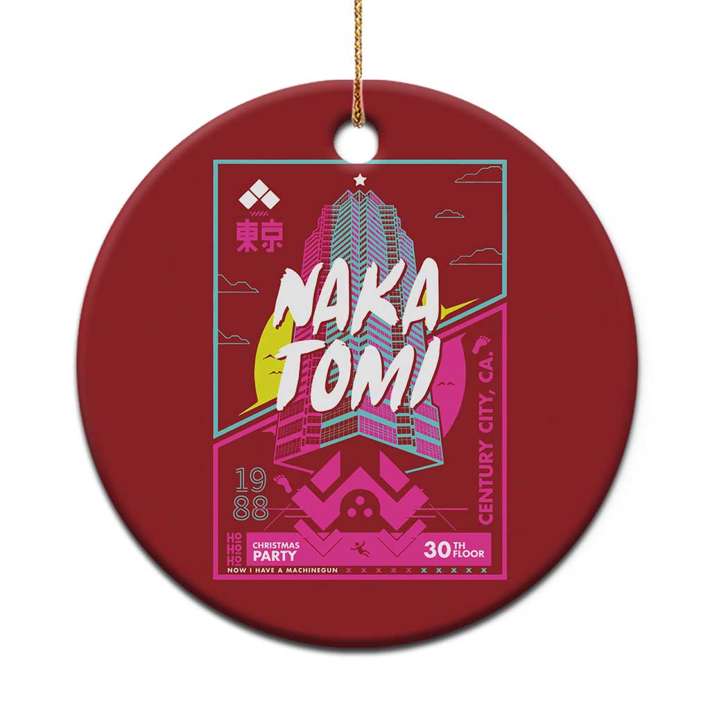 Nakatomi Plaza Christmas Ornament Party 1988 Christmas Jumper Xmas Funny 80's Die Movie Bruce TS10 Print Your Wear