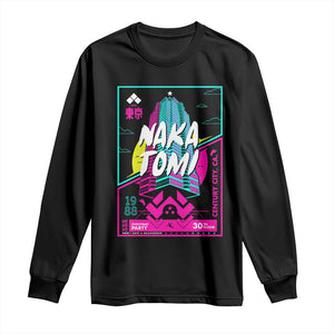 Nakatomi Plaza Long Sleeve Shirt Party 1988 Christmas Jumper Xmas Funny 80's Die Movie Bruce TS10 Black Print Your Wear