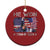 Trump Won 2024 Christmas Ornament He Won President 47th American Flag TS10 Print Your Wear