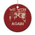 Trump Vance We Won 2024 Christmas Ornament Victory President 47 American Flag TS10 Print Your Wear