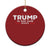 Donald Trump 2024 Christmas Ornament He Won Again TS10 Print Your Wear