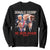 Donald Trump 2024 Sweatshirt He Won Again Retro 90s Flag TS10 Black Print Your Wear