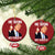 Trump Won 2024 Christmas Ornament Get Over It 45 47th President TS10 Circle Red Print Your Wear