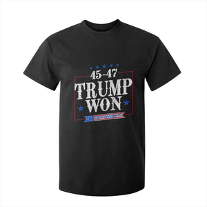 Trump 2024 T Shirt For Kid He Won Get Over it Gifts For Trump Supporter TS10 Black Print Your Wear