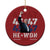 Trump Won 2024 Christmas Ornament President 47th 45 47 Trump Wins TS10 Print Your Wear