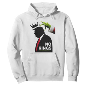 Funny Christmas No Kings in America Hoodie TS10 White Print Your Wear
