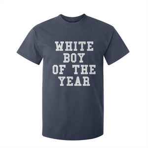 White Boy Of The Year T Shirt For Kid Funny Gift For Him TS10 Navy Print Your Wear