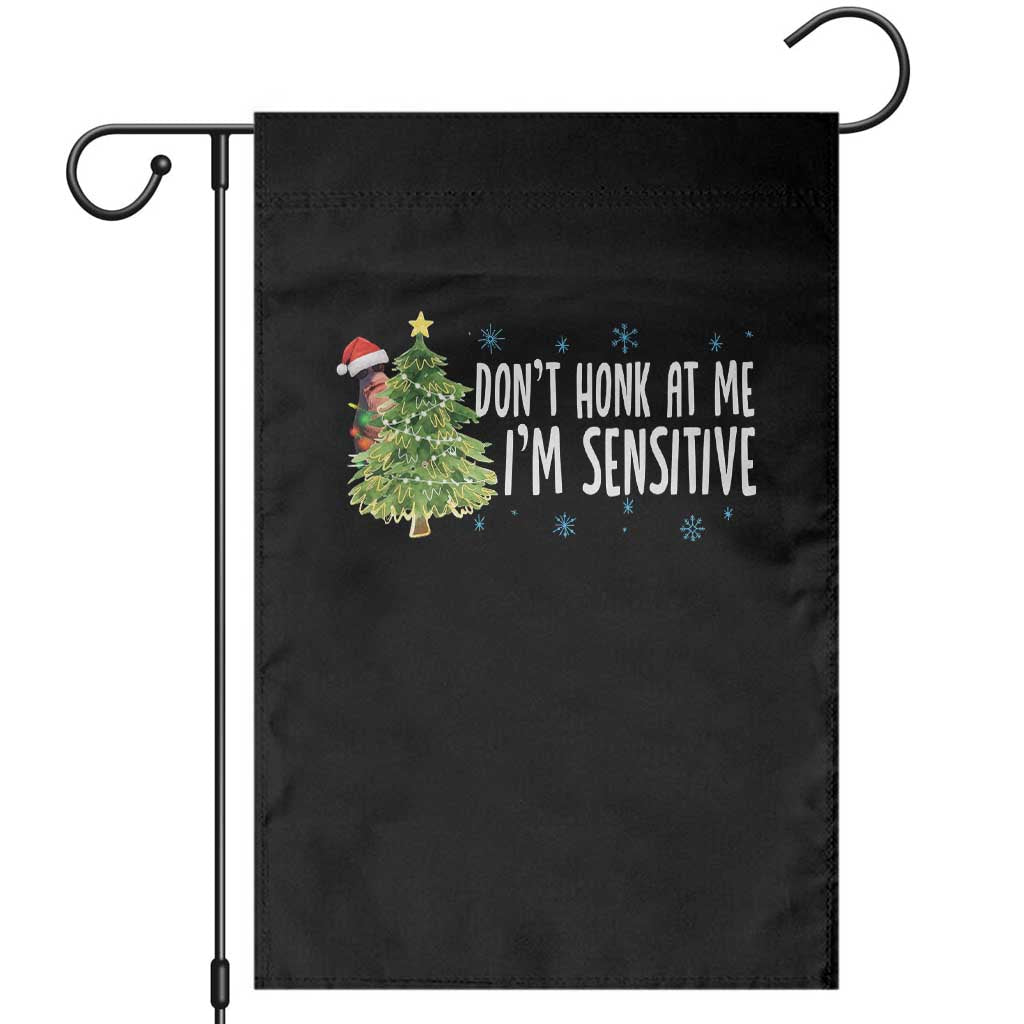 Christmas Marcus The Worm Garden Flag Dont Honk At Me Im Sensitive Funny Brainrot Meme TS10 Black Print Your Wear